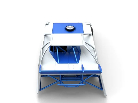 Super Dirt Late model for Pavement Scale 1 to 25 3D Print Model
