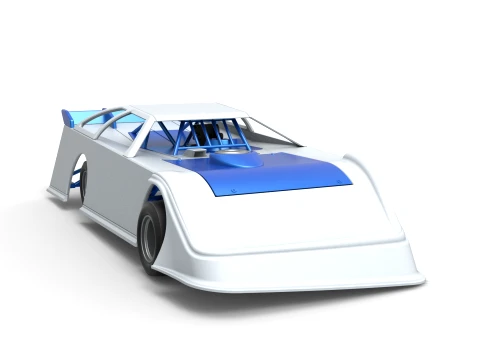 Super Dirt Late model for Pavement Scale 1 to 25 3D Print Model