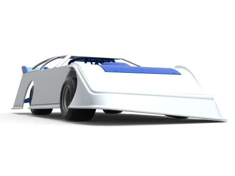 Super Dirt Late model for Pavement Scale 1 to 25 3D Print Model