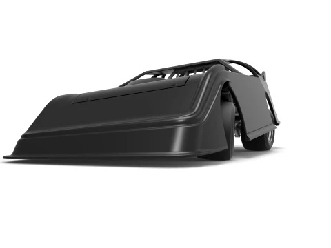 Super Dirt Late model for Pavement while turning Scale 1 to 25 3D Print Model