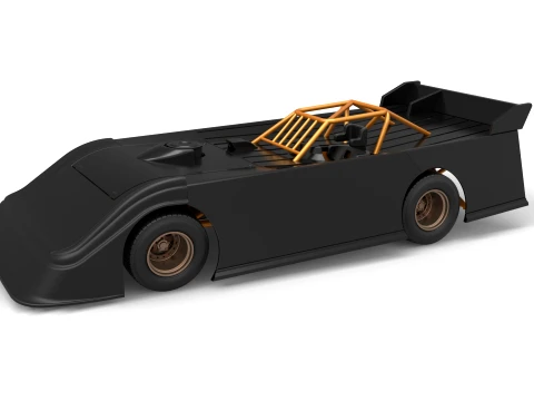 Super Dirt Late model Version 2 Scale 1 to 25 3D printmodel