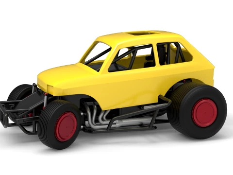 Super rod Version 2 while turning Scale 1 to 25 Modèles 3D en vedette