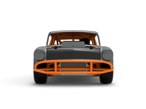 Vintage Dirt Modified stock car Version 9 Scale 1 to 25 3D Print Model