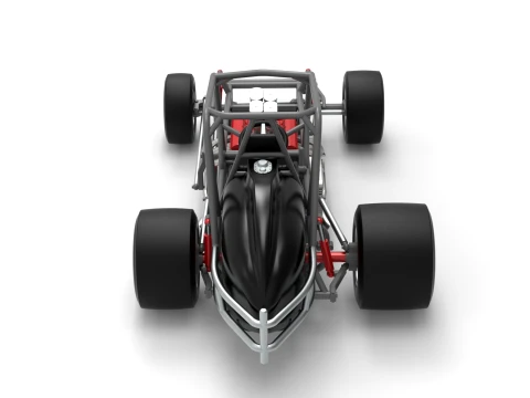 Vintage Pavement Silver Crown Car Base Scale 1 to 25 3D Print Model