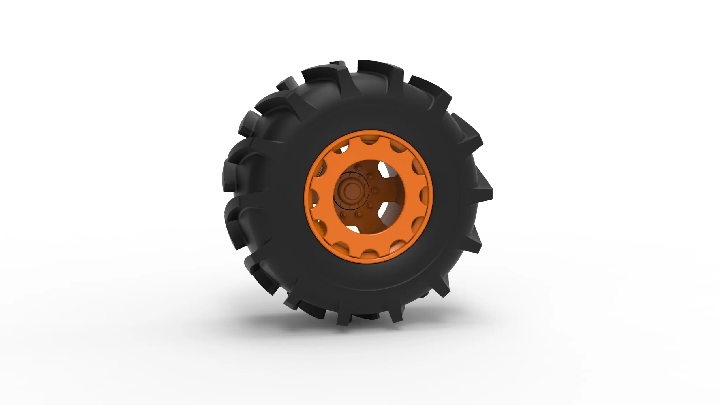 Wheel of Redneck Rave Mud truck Version 2 Scale 1 to 25 3D Print Model .c4d .max .obj .3ds .fbx .stl .blend