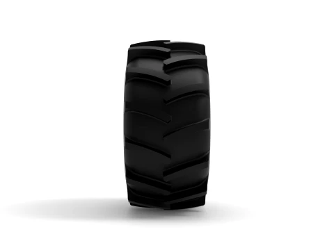 Wheel of Redneck Rave Mud truck Version 2 Scale 1 to 25 3D Print Model