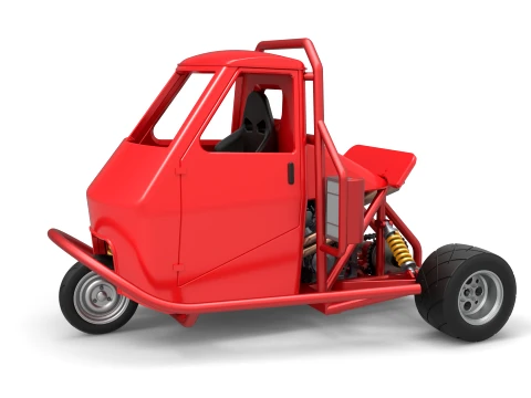 Ape car proto Scale 1 to 25 3D Print Model