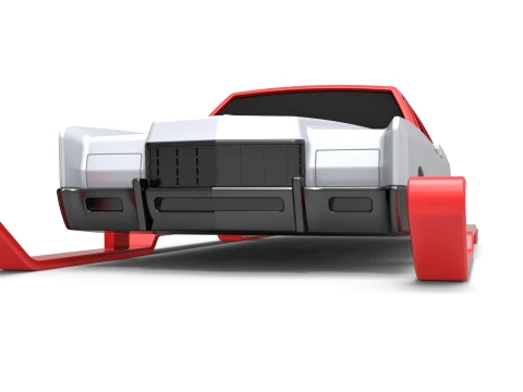 Car of Santa Scale 1 to 25 3D Print Model