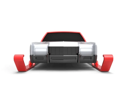 Car of Santa Scale 1 to 25 3D Print Model