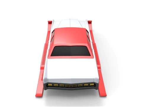 Car of Santa Scale 1 to 25 3D Print Model