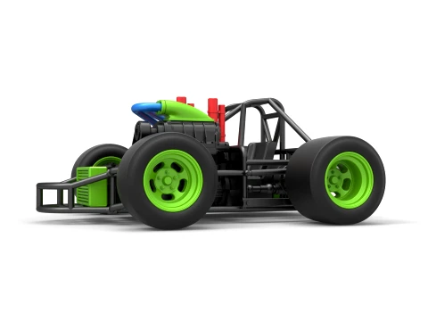 Concept crazy kart Scale 1 to 25 3D Print Model