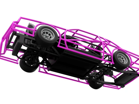 Exo car Scale 1 to 25 3D Print Model