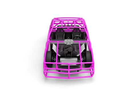 Exo car Scale 1 to 25 3D Print Model
