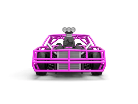 Exo car Scale 1 to 25 3D Print Model