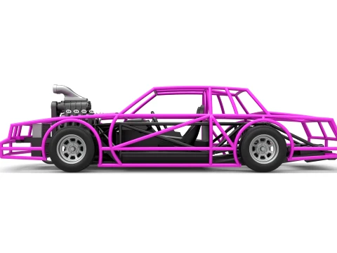 Exo car Scale 1 to 25 3D Print Model