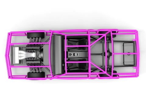 Exo car Scale 1 to 25 3D Print Model