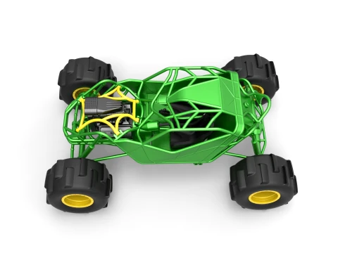 Formula Off Road Version 1 Scale 1 to 25 3D Print Model