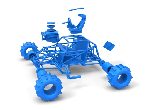 Formula Off Road Version 2 Base Scale 1 to 25 3D Print Model