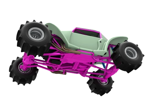 Formula Off Road Version 2 Scale 1 to 25 3D Print Model