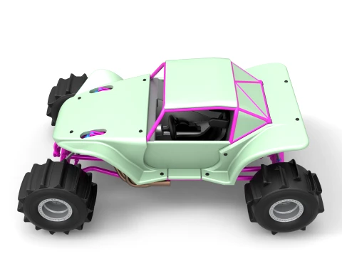 Formula Off Road Version 2 Scale 1 to 25 3D Print Model
