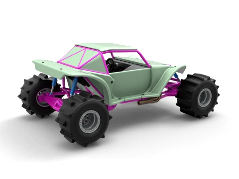 Formula Off Road Version 2 Scale 1 to 25 3D Print Model
