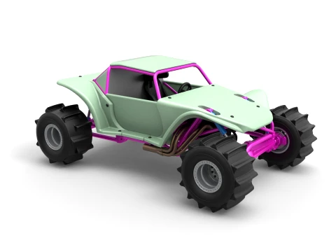 Formula Off Road Version 2 Scale 1 to 25 3D Print Model