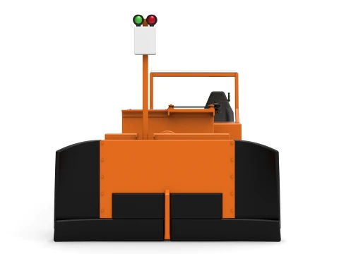 Garden Tractor pulling sled Scale 1 to 25 3D Print Model