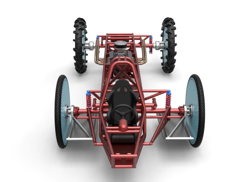 Swamp buggy Base Scale 1 to 25 3D Print Model