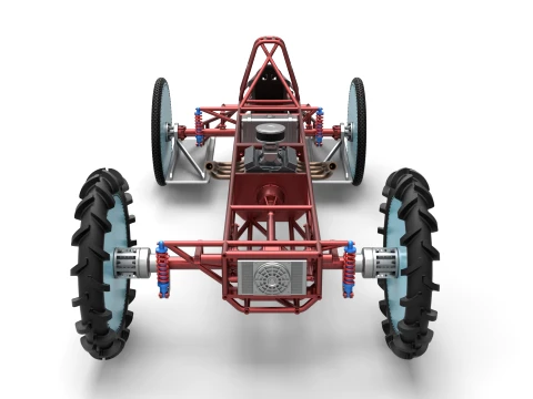 Swamp buggy Base Scale 1 to 25 3D Print Model