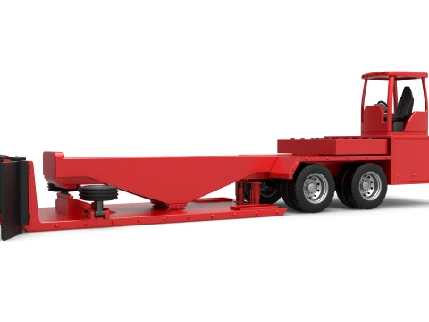 Tractor pulling sled Scale 1 to 25 3D Print Model