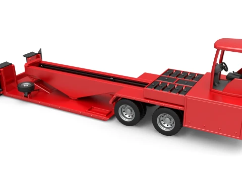 Tractor pulling sled Scale 1 to 25 3D Print Model