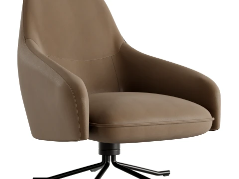 Pera Armchair by Saloni 3D Model
