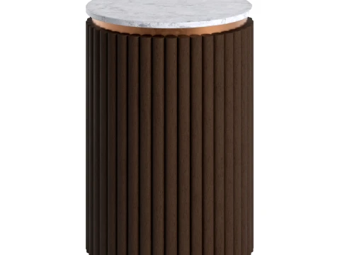 Round Side Table 3D Model