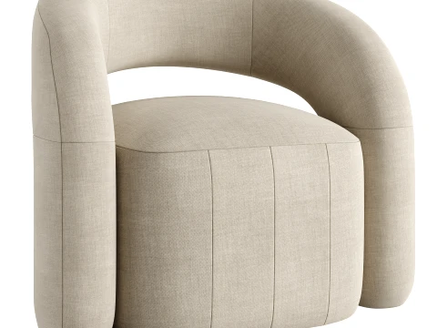 Toscana lounge chair 3D Model