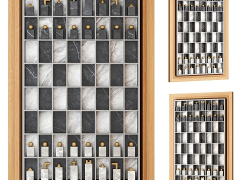 Chess Decor 3Dモデル