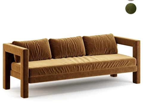Angle II sofa by TRNK 3D Model