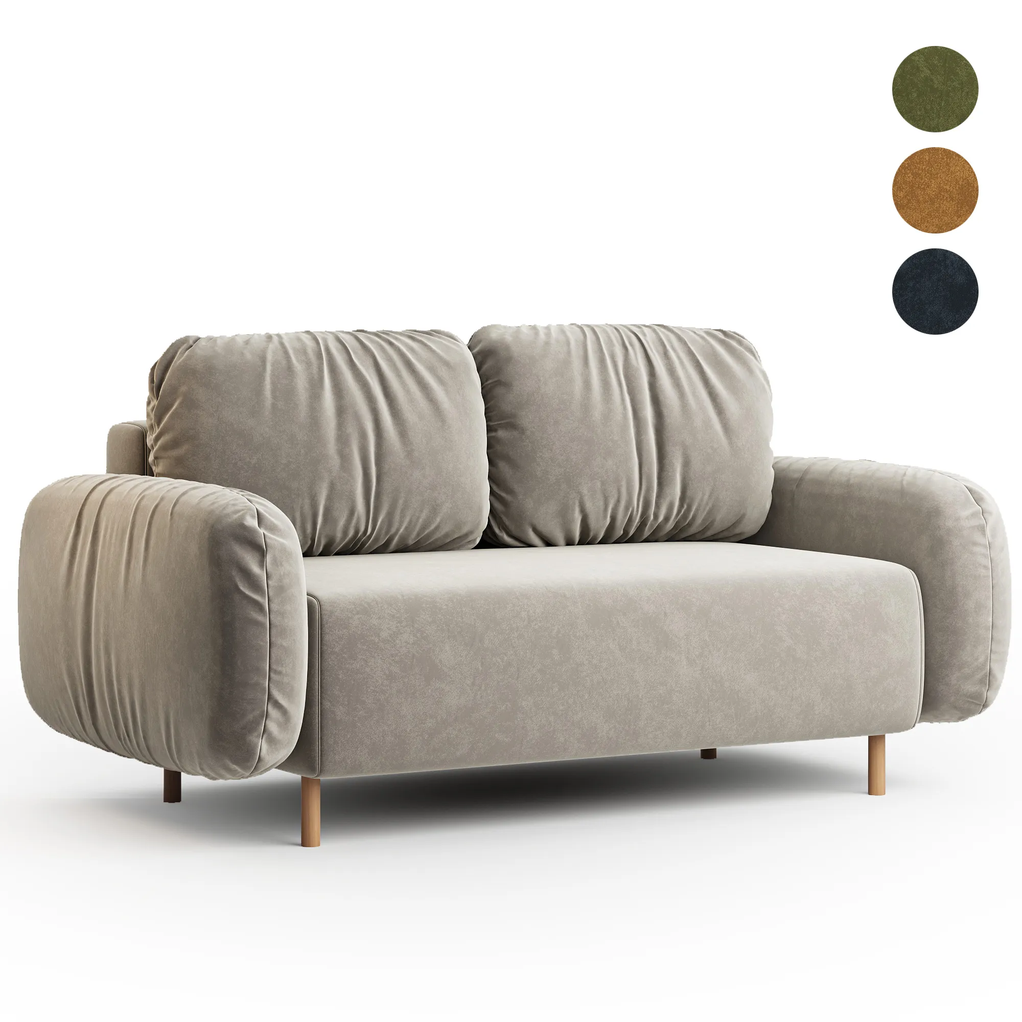 Sofa Masse 3D Модель .c4d .max .obj .3ds .fbx .stl .blend 