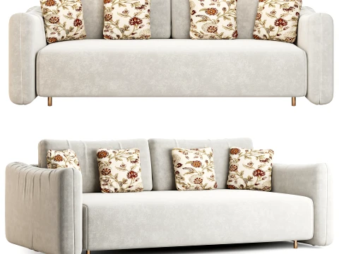Sofa Olive 3D Model
