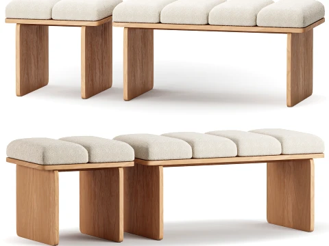 Bench Xoshi 3D Model