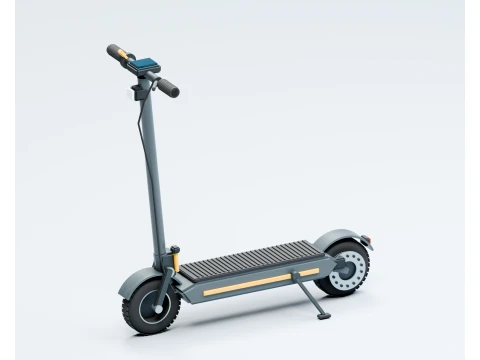 Electric Kick Scooter Urban Mobility PBR 2K 3D Model