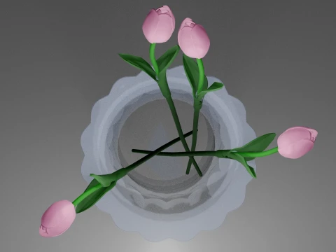 Florero 3D Model