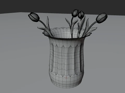 Florero 3D Model