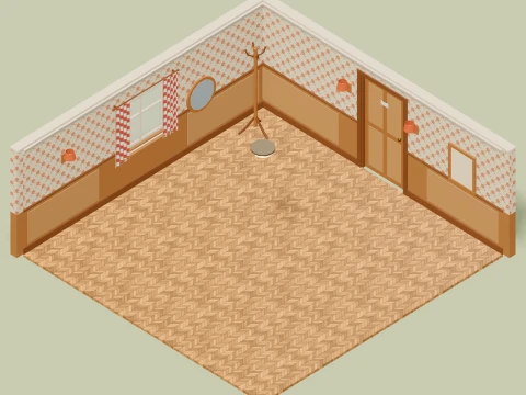Hotel Builder - Complete - 1237 Low-Poly Models 3D Model
