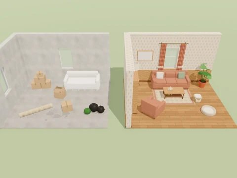 Home Interior Kit Complete - 245 Low-Poly Models 3D Model