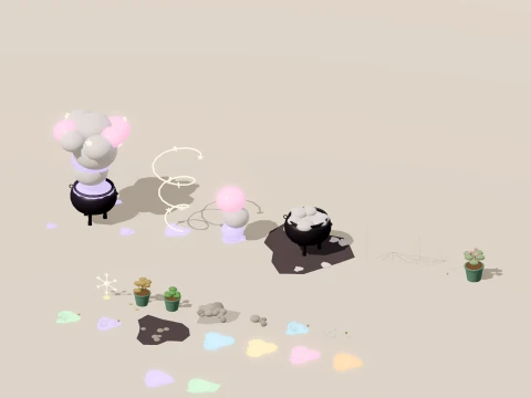 Witch Shop - Potions Ingredients - 337 Low-Poly Models 3D Model