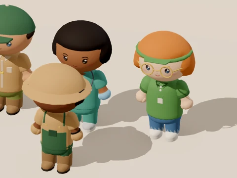 Zoo - Animals - 99 Low-Poly Models 3D Model