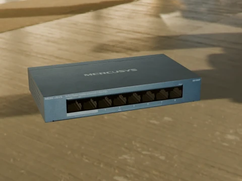 Ethernet Switch 3D Model