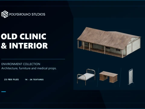 Old Clinic 3D Model